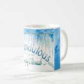 Hangen aan een draad koffiemok (Voorkant rechts)