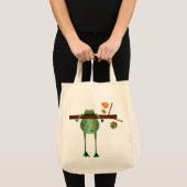 Hangen in daar Treefrog Canvas tas (Voorkant (product))