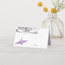 Hangen Lila Origami Paper Cranes Asian Wedding