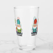 Hangen met mijn Gnomies Homies Drink glas (Links)