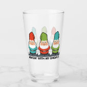 Hangen met mijn Gnomies Homies Drink glas (Voorkant)
