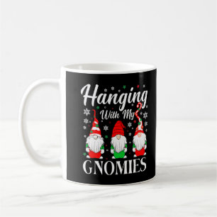 Hangen met mijn kerstleraarskostuum voor Gnomen Koffiemok
