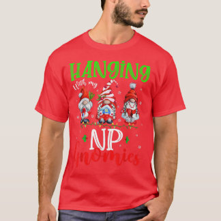 Hangen met mijn NP Gnomen Kute Xmas Lichtgewicht G T-shirt