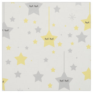 Hangen Slapy Eyes Stars Geel Geel Geel Stof