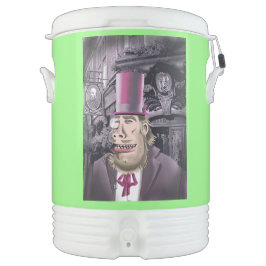 Hangend met Hyde groene Igloo drankkoeler Cooler