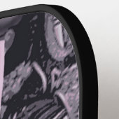 Hangend met Hyde pickleball paddle (Links Detail)