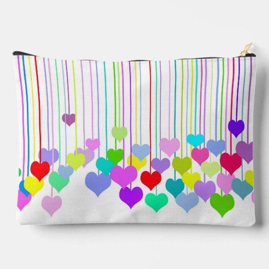 Hangende harten op wit etui (Achterkant)