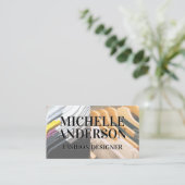 Hangende kleding | Garderobeontwerp Visitekaartje (Staand voorkant)