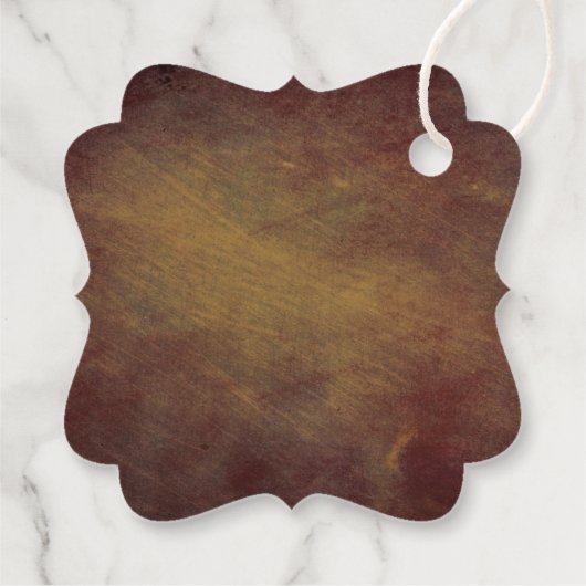 Hangende lantaarn rustieke bloemenbruiloft dank u bedankjes labels (Achterkant)