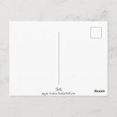 HANGENDE LUIFEL | Schilderbare Briefkaarten© Briefkaart (Achterkant)