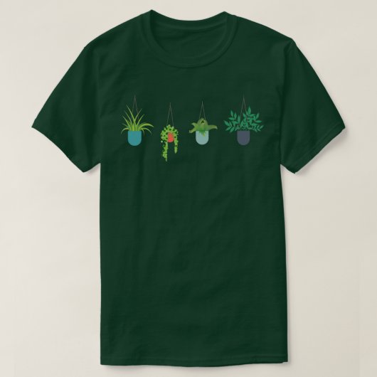 Hangende planten 6 t-shirt (Design voorkant)