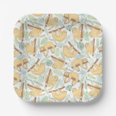 Hangende sleuven papieren bordje (Voorkant)