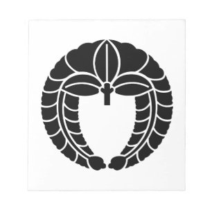 Hangende wisteria notitieblok