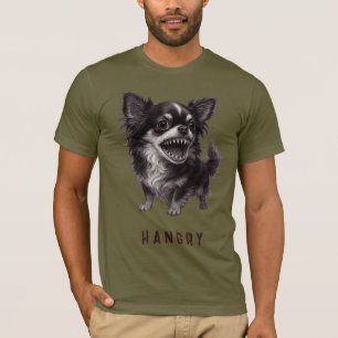 Hanger Chihuahua - Grappig Agressief Angry Scary T-shirt