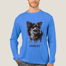 Hanger Chihuahua - Grappig Agressief Angry Scary Tri-Blend Shirt