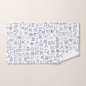 Hangeul (Serviette à main)