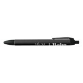 Hangeul Babo Black Pen (Bovenkant)