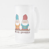 Hangin' met mijn Gnomen Design Matglas Bierpul (Voorkant rechts)