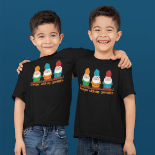 Hangin met mijn gnomen donker t-shirt