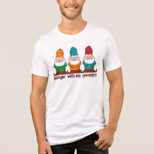 Hangin met mijn gnomen Tri-Blend shirt
