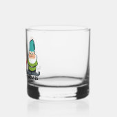 Hangin met mijn gnomen whisky glas (Links)