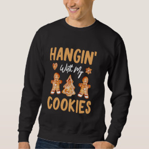 Hangin 'Met Mijn Koekjes Bakker Bakken Gebak Chef Trui