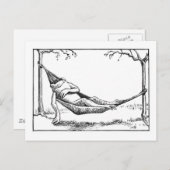 Hangin uit briefkaart (Voorkant / Achterkant)