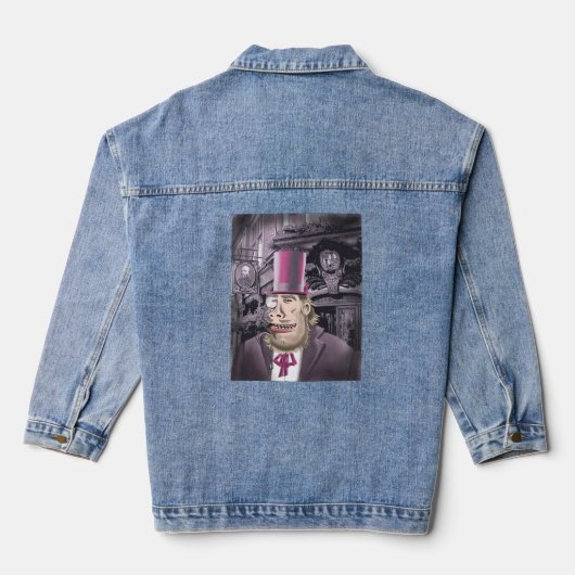 Hanging Avec Hyde femmes jean veste (Verso)