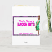 Hanging Balls drôle gay carte de Noël (Dos)