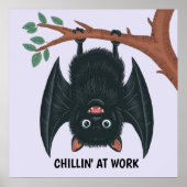 Hanging Bat Poster (Voorkant)