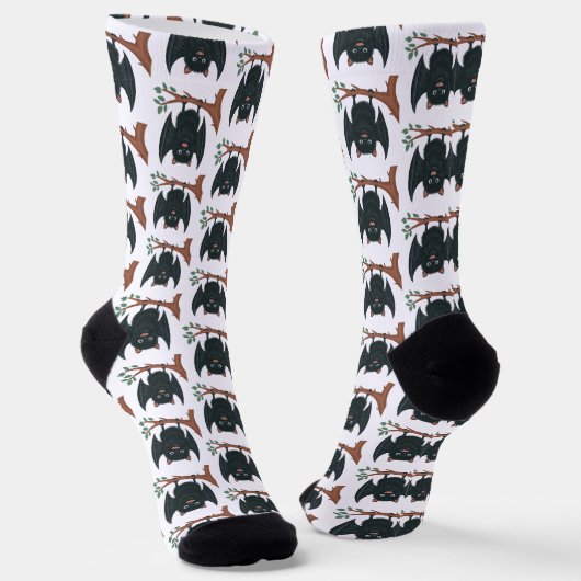 Hanging Bat Sokken (Gebogen)