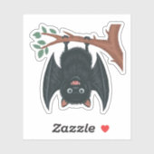 Hanging Bat Sticker (Vel)