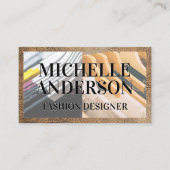 Hanging Clothing | Wardrobe | Leder Visitekaartje (Voorkant)