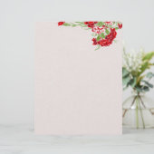 Hanging Flower ~ Letterhead (Staand voorkant)