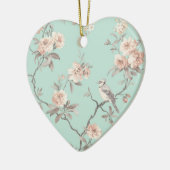 Hanging Heart Ornament - Shabby Chic (Links)
