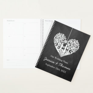 Hanging Heart Tree Chalkboard Mariage Collection