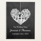 Hanging Heart Tree Chalkboard Mariage Collection (Devant)