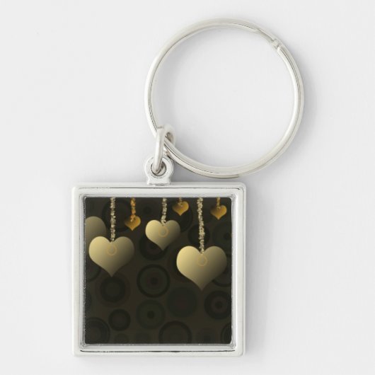 Hanging Hearts Sleutelhanger (Voorkant)