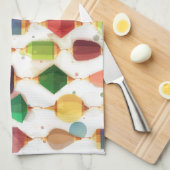 Hanging Jewels Beaded Curtain Theedoek (Quarter Fold)