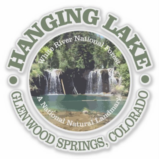 Hanging Lake Sticker (Voorkant)