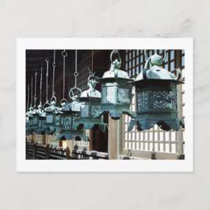 Hanging Lantern - Kasuga Taisha, Nara, Japan Briefkaart