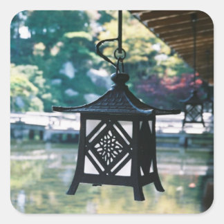 Hanging Lanterns Photography  Vierkante Sticker