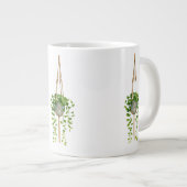 Hanging Macrame Plant Holder Boho Mug (Devant droit)