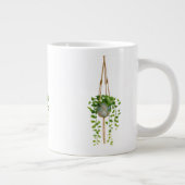 Hanging Macrame Plant Holder Boho Mug Extra Grote Beker (Rechts)