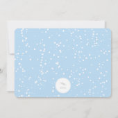 Hanging Noël Ornements Fête Invitation (Dos)