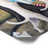 "Hanging" par Christiane Cegavske Poster (Coin)