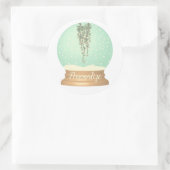 Hanging plante globe de neige autocollant vert bla (Sac)