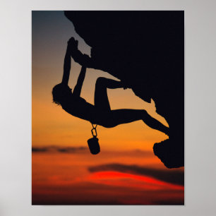 Hanging Rock Kliber op Sunrise Poster