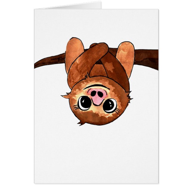 Hanging sloth (Voorkant)