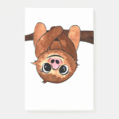 Hanging sloth post-it® notes (Voorkant)